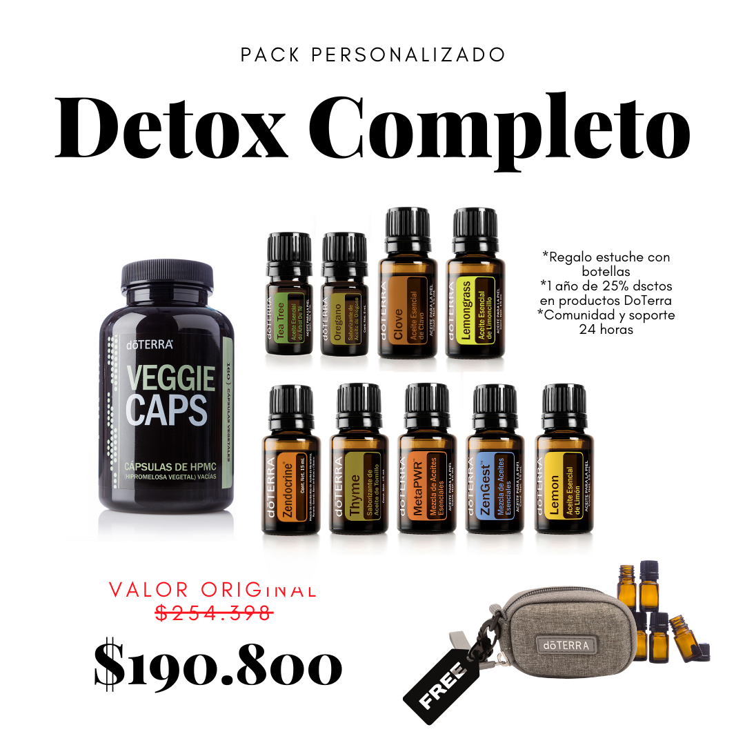 Detox Completo - Limpieza intensiva y regeneración celular