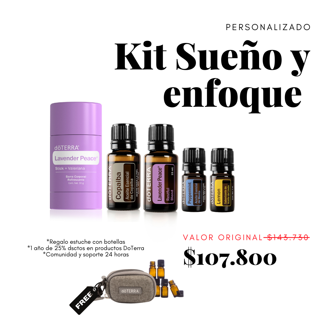 Kit Sueño y Enfoque – Descanso reparador y mente clara