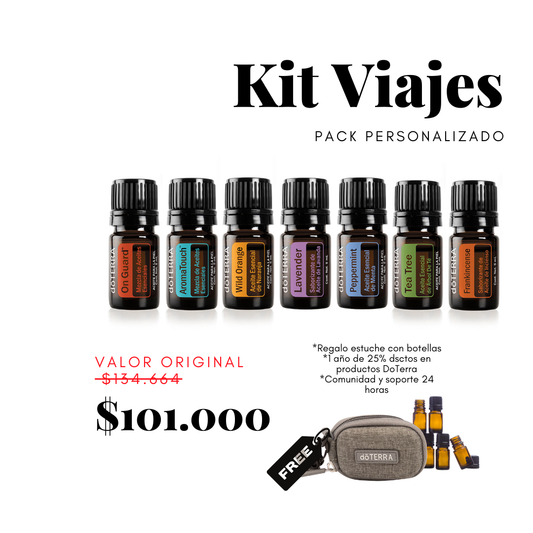 Kit Viajes – Protección, equilibrio y bienestar en movimiento