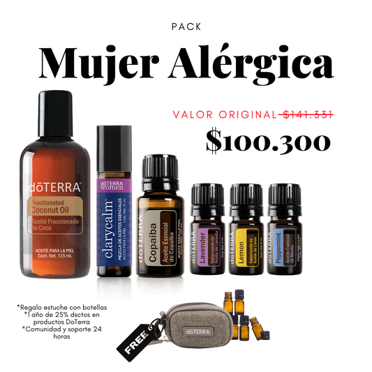 Mujer Alérgica – Inmunidad, calma y soporte hormonal