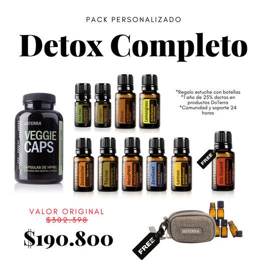 Detox Completo - Limpieza intensiva y regeneración celular