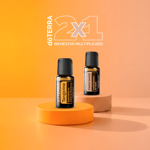 Tangerine + Cedarwood - Dúo Alegría & Calma 2x1