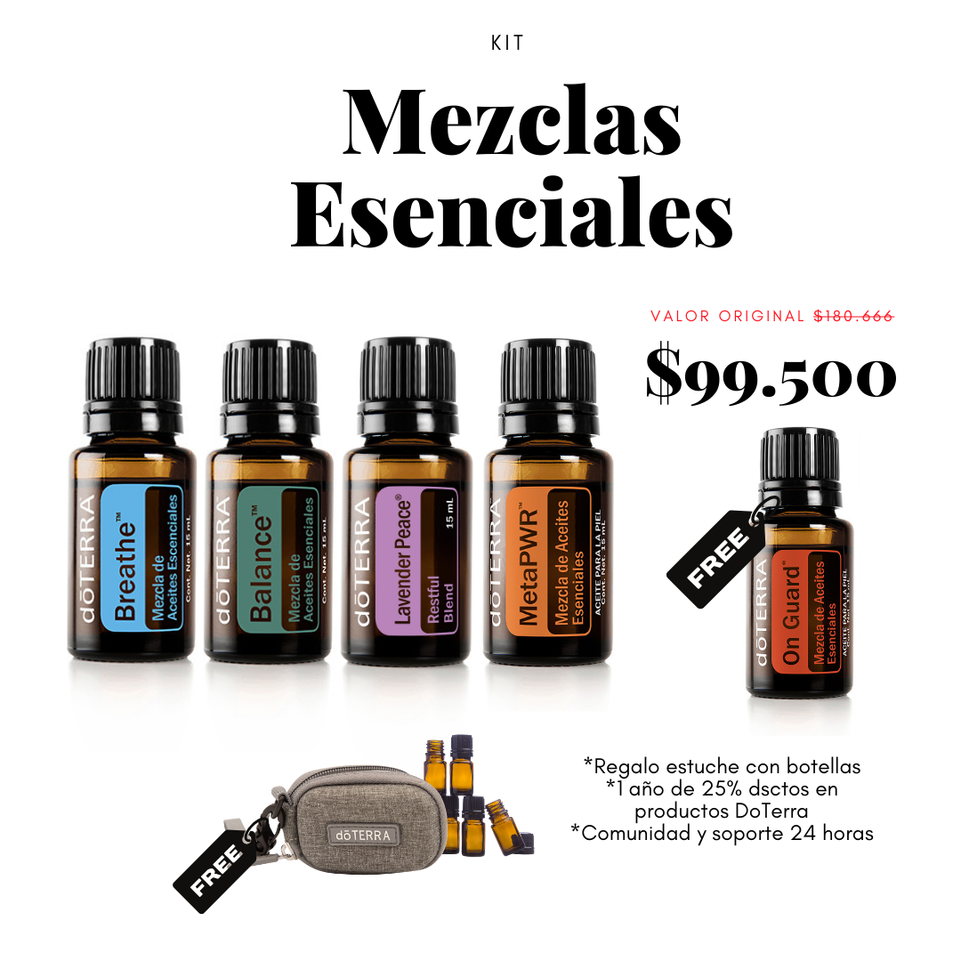 Mezclas Esenciales – El alma de dōTERRA para tu bienestar diario
