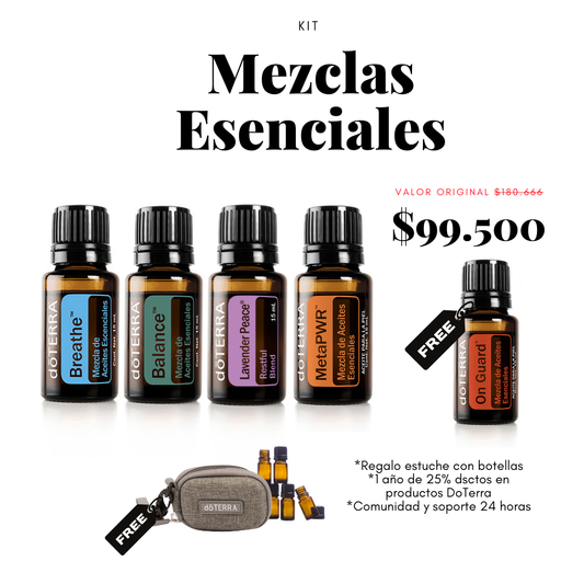 Mezclas Esenciales – El alma de dōTERRA para tu bienestar diario