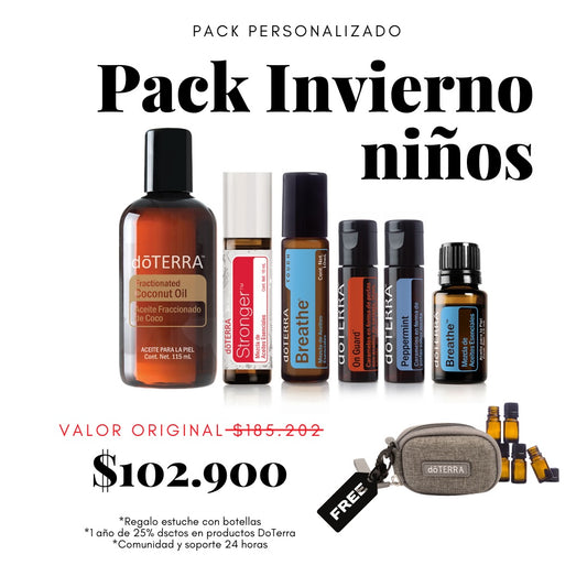 ❄️ Pack Invierno Niños – Protección natural y respiración libre
